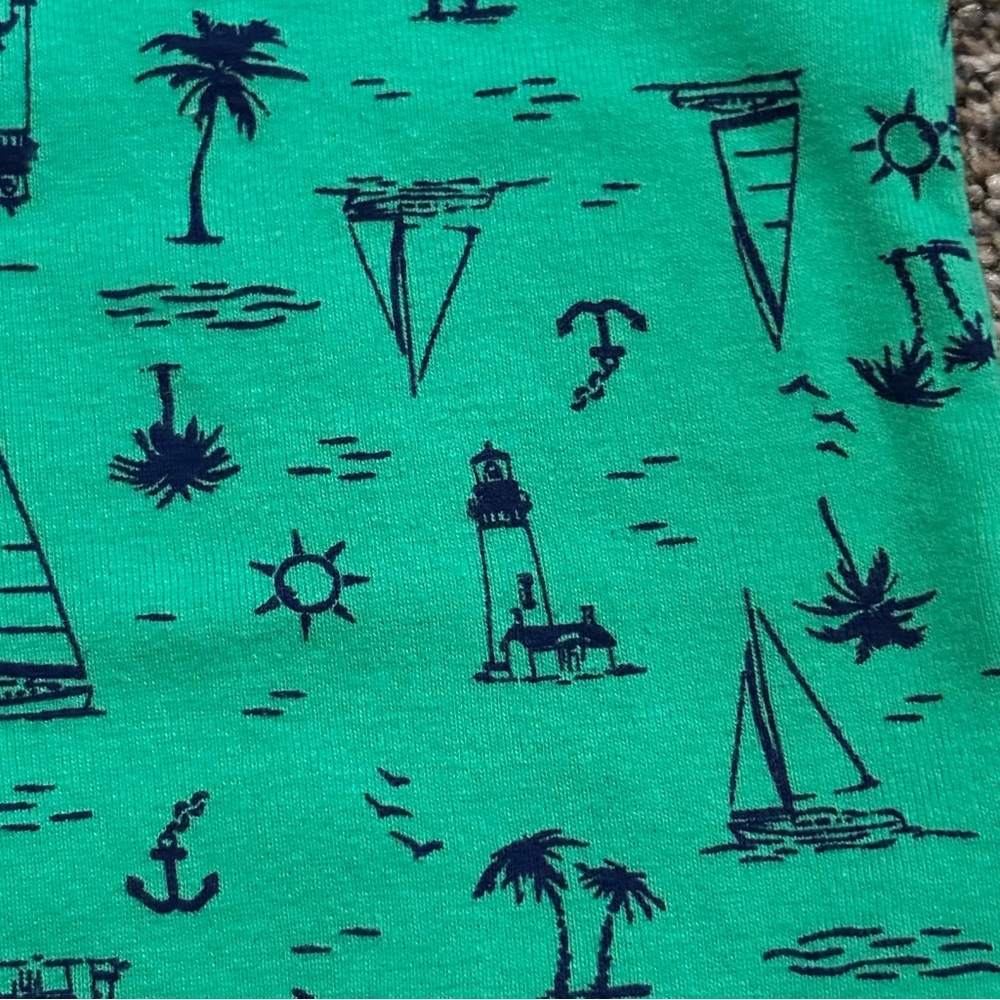 Carter's Summer Baby Bundle Outfit Set Lot of 7 Sharks Boating Beach 3mo - Picture 5 of 9